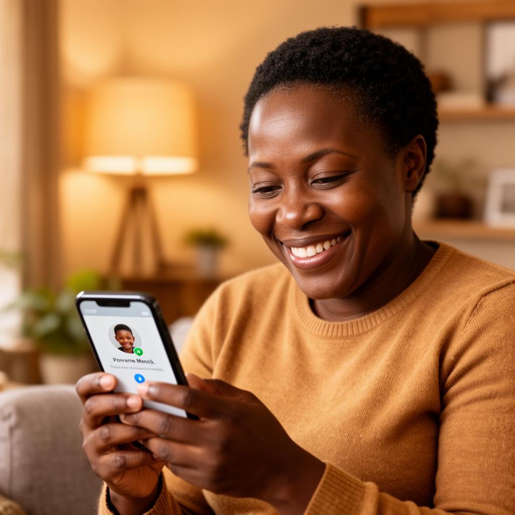 Parent recevant une notification